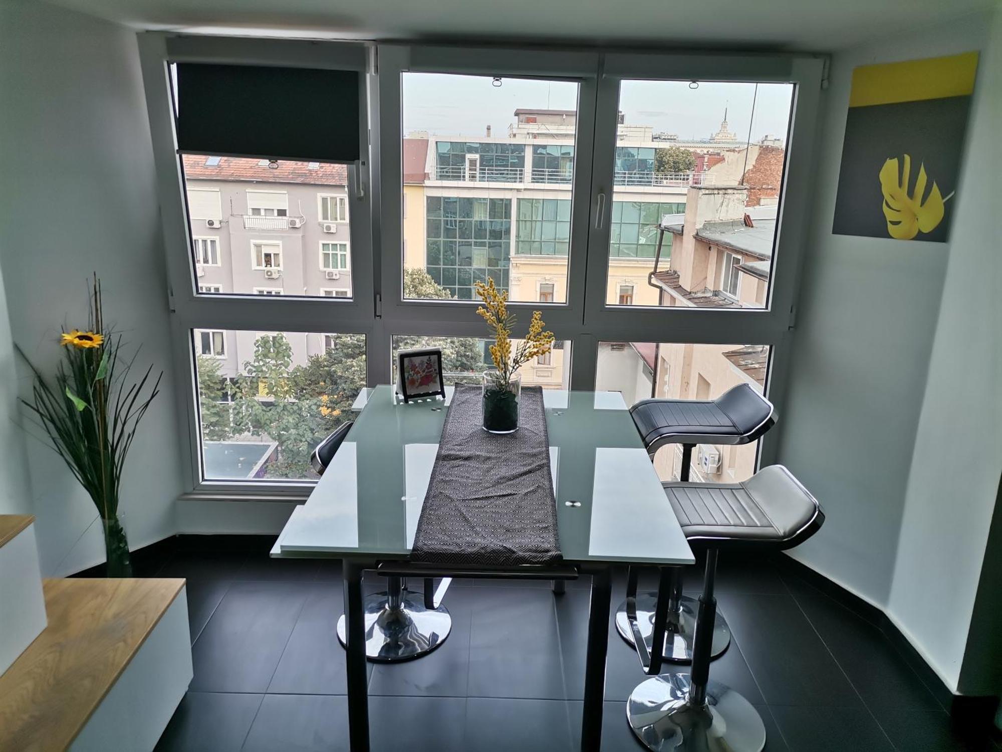 Sky-View Apartmentin Perfect City Center Sofia Exterior photo